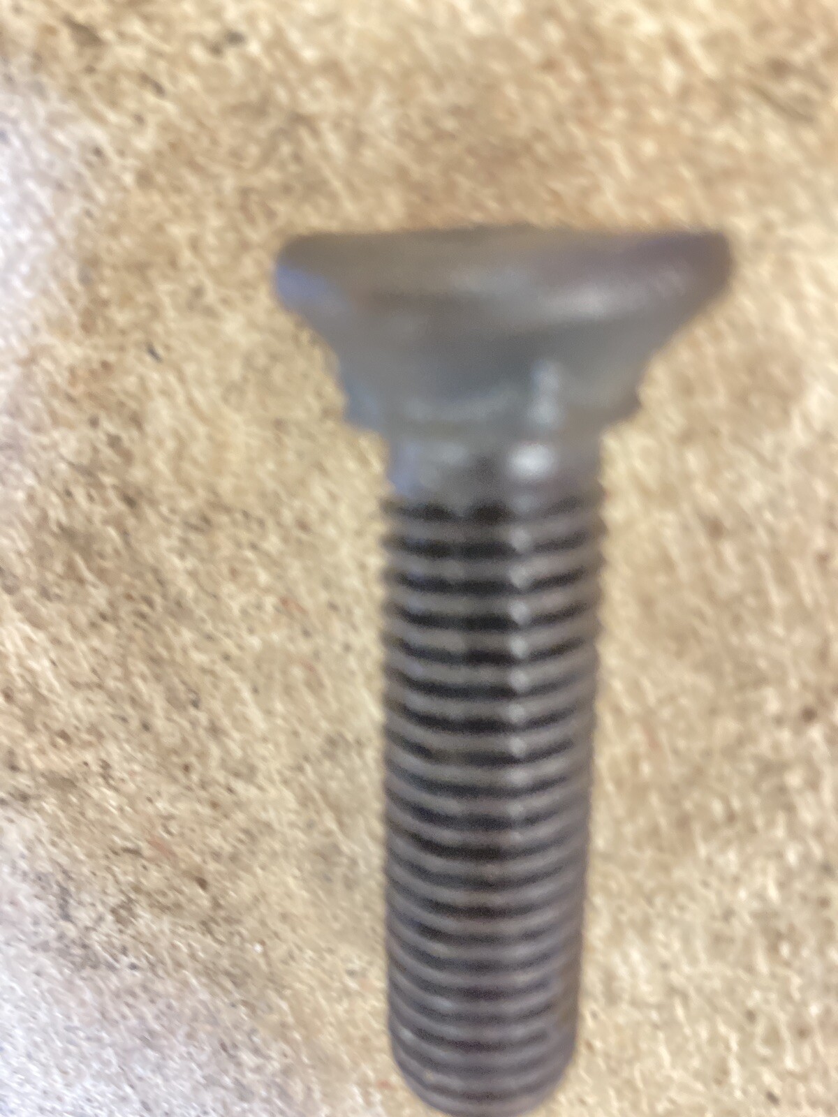 7/16 x 1 1/2" NC, grade 5 clipped head plow bolts eBay
