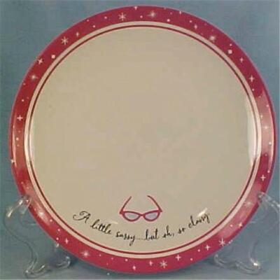 Barbie Collector Plate Hallmark 45th Anniversary A Little Sassy But Oh So Classy