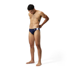 Speedo Slip Jetstream Retro Briefing Costume da bagno da uomo piscina mare blue