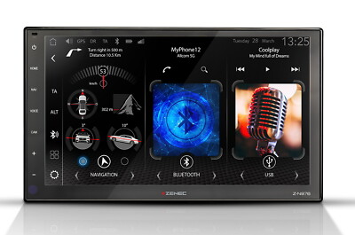 für Dodge Ram Promaster 9'' 9 Zoll Auto Radio wireless Apple Carplay DAB+ BT USB