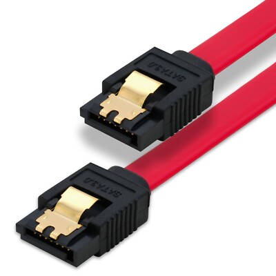 0,3m S-ATA III Kabel rot 30cm SATA-3 6 Gb/s HDD serial ATA SSD Datenkabel