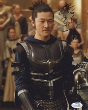 Tadanobu Asano Thor Autographed Signed 8x10 Photo ACOA 