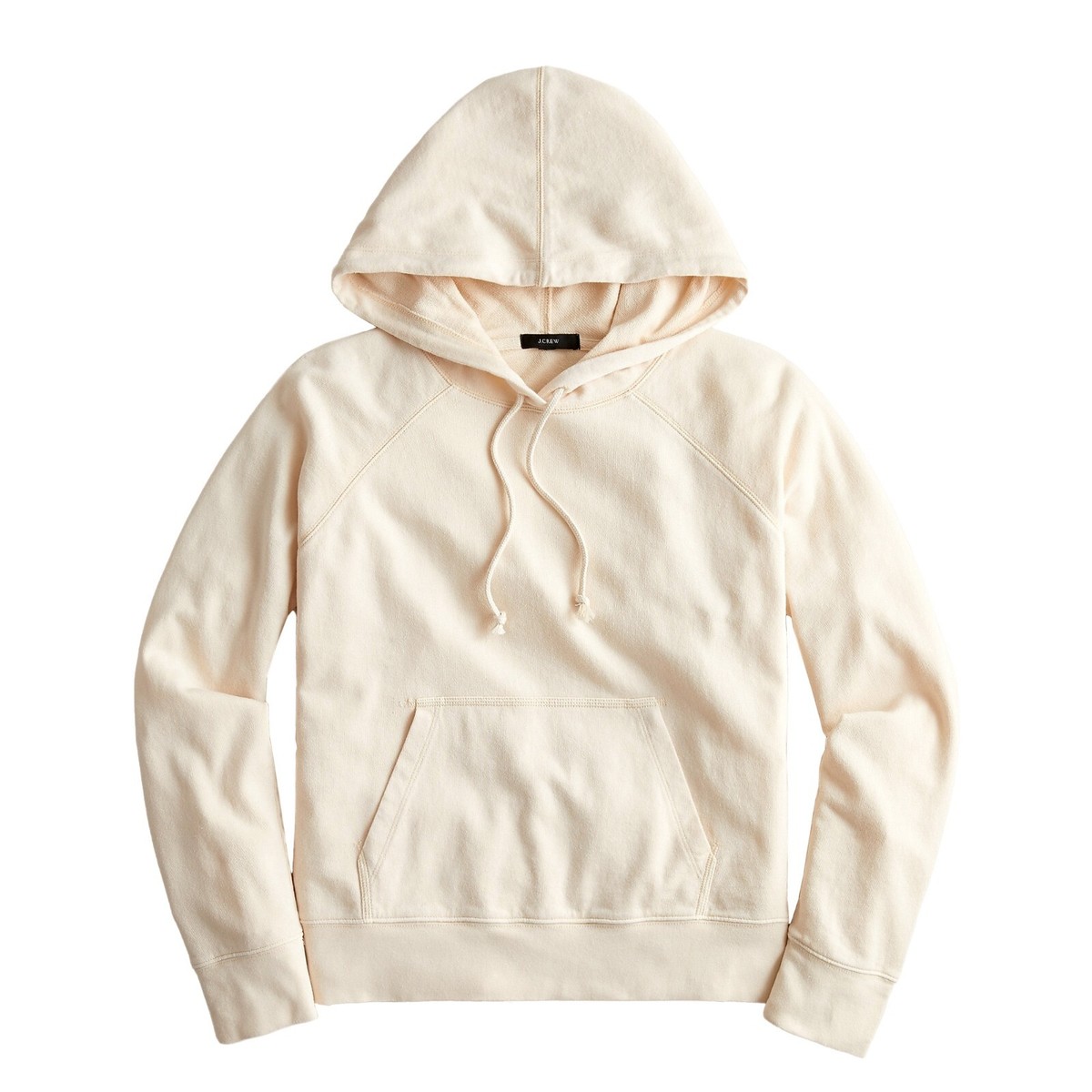 J.Crew Size L Hoodie Womens Magic Rinse Cotton Raglan Sleeves Terry  Pullover | eBay