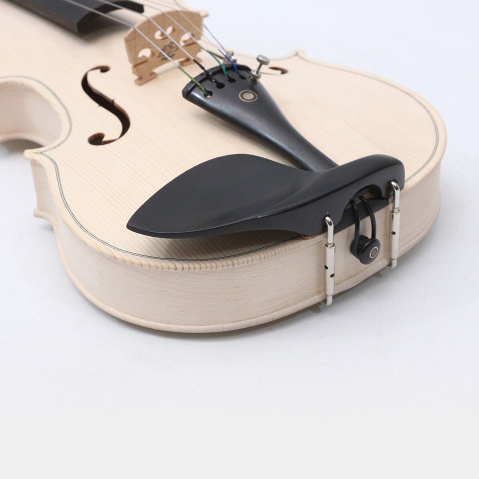 Unfinished 5pcs Violin 4/4 Flame Maple Violin Spruce Handmade white ...