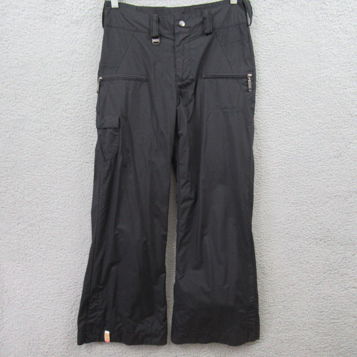 Bonfire Womens Snowboard Pants Extra Small Black Particle Classic