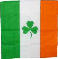 Wholesale Lot 12 1 Dozen 22"x22" Ireland Irish Shamock Clover Bandana