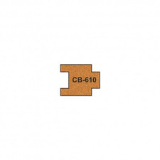 Proses CB-610 Pre Cut Cork Bed (10 Pcs) OO Gauge 