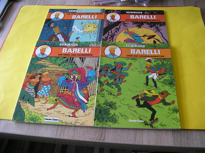 BOB DSE MOOR  / BARELLI NR. 1 - 4 VON CARLSEN COMICS