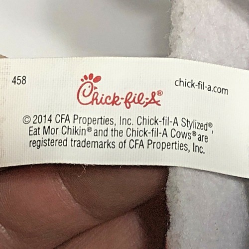 Muñeca de peluche Chick-fil-A de vaca juguete Eat Mor Chikin 4" de alto EDICIÓN LIMITADA - Imagen 10 de 11