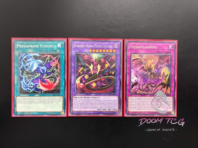 Yugioh! “Predaplant Deck Support” LED5-EN052, LED5-EN048 1st Ed R