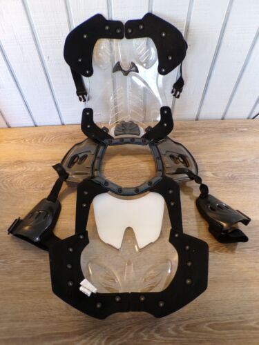 Fox Racing Boys Youth R3 Motocross MX Chest Protector Small Clear Black Pink - Picture 3 of 4