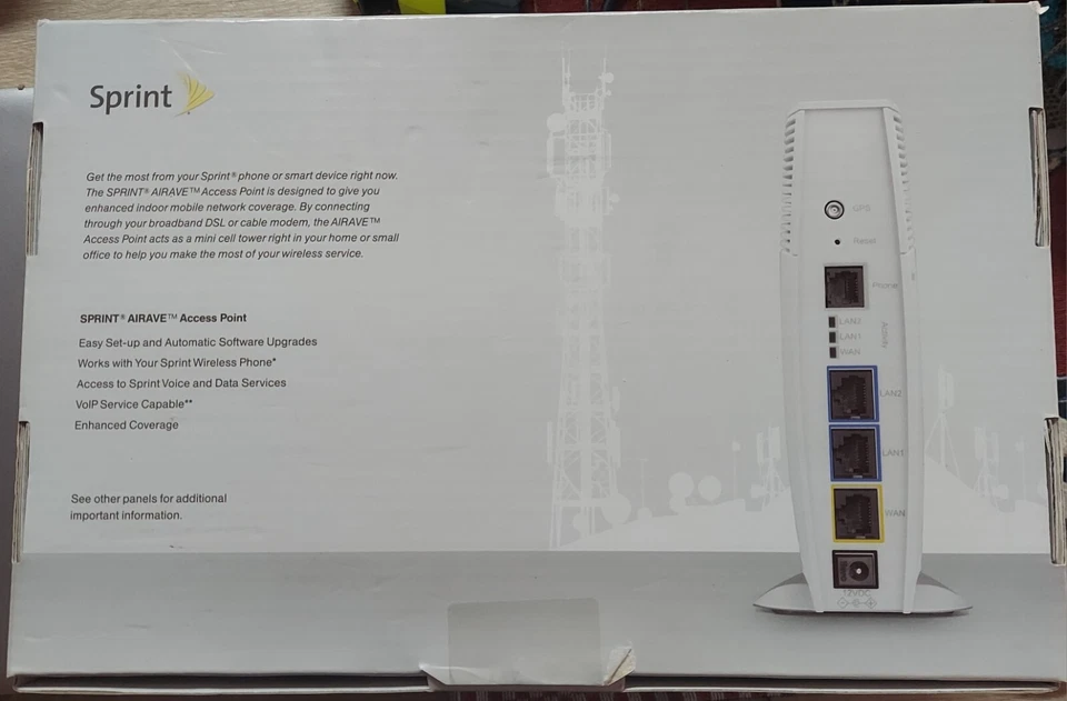 Sprint AIRAVE Airvana Access Point - Model: AIRFEMT02 Access Point - Image 3 of 4