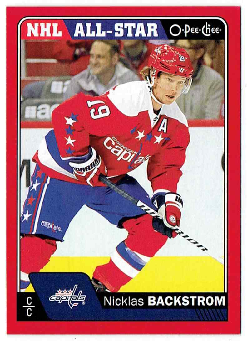 2016-17 UPPER DECK O-PEE-CHEE RED NICKLAS BACKSTROM WASHINGTON CAPITALS #57