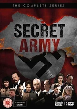 Secret Army Complete Series NEW PAL Cult 12-DVD Set Bernard Hepton A. Richards