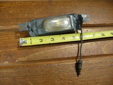 Vintage Ford License Plate Light 1960s Car Truck Lamp Non Working Vintage Ford License Plate Light 1960s Car Truck Lamp Non Working