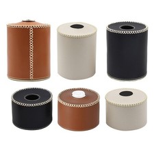 Gas Tank Leather Cover Case Gas Canister Cylinder Housing Note Package Contents