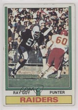 1974 Topps Ray Guy #219 HOF 0nr3