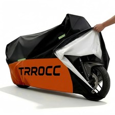 300D Heavy Duty Motorcycle Cover Waterproof Outdoor, Thick Cover for BMW Harley