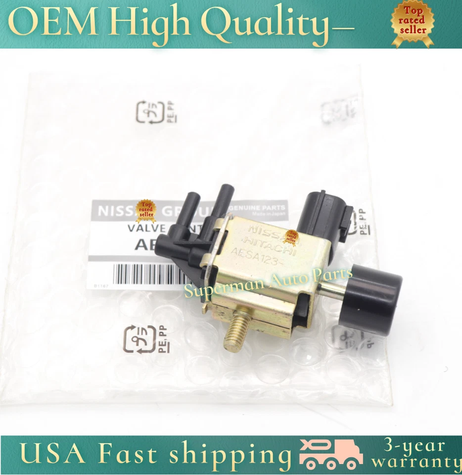 Electroválvula de purga de bote de vapor OEM para Nissan Infiniti AESA123 14956-31U1A Foto 2 de 4