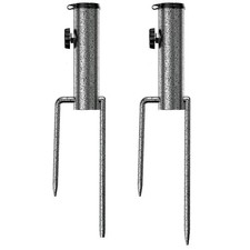 Beach Umbrella Sand Anchor, Portable Umbrella Stand with Anchor for Patio/Bea...