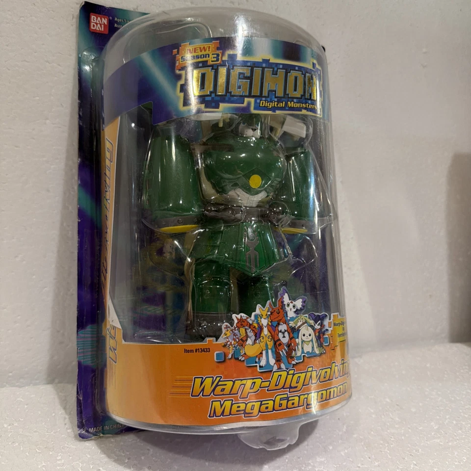 Digimon Season 3 "WARP-DIGIVOLVING MEGAGARGOMON Action Figure 2002 BANDAI #FP - Image 4 of 4
