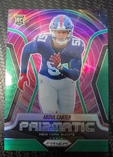 2025 Panini Prizm - Prizmatic Abdul Carter #10 Green Wave Prizm (RC)