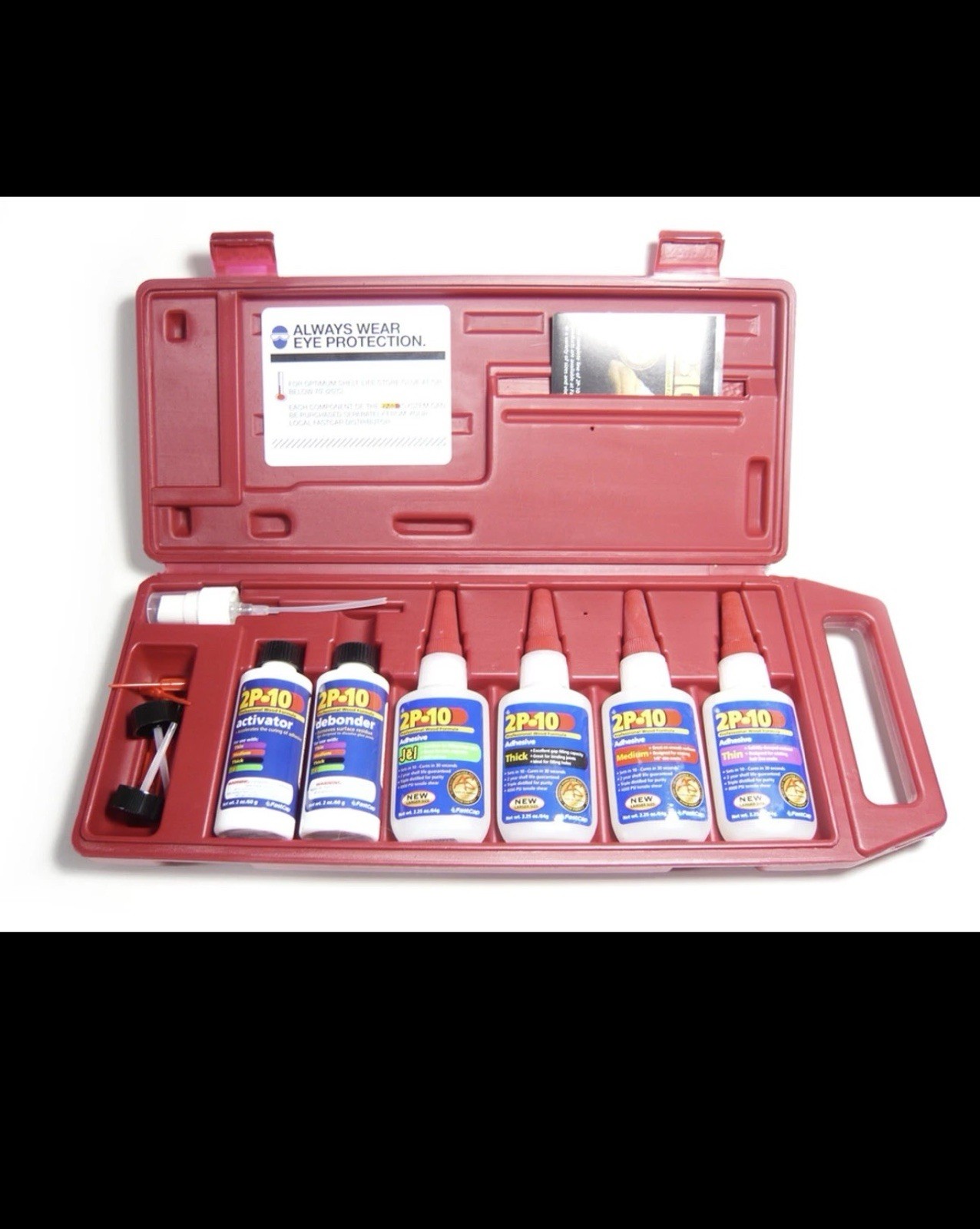 FastCap 2P-10 Cyanoacrylate Super Glue Kit