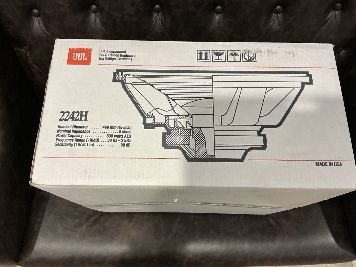 JBL 2242H (18 Inch) Professional Series Loud Speaker | eBay