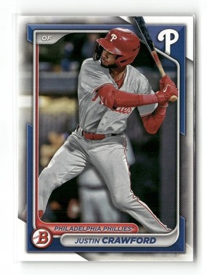 2024 Topps Bowman - Justin Crawford #BP-17 ROOKIE (RC)