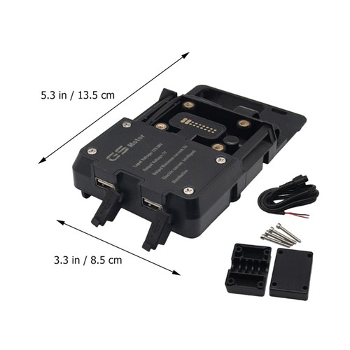 1 Set Motorcycle-Telefonhalter mit USB- -Telefonhalterung - 第 6/12 張圖片