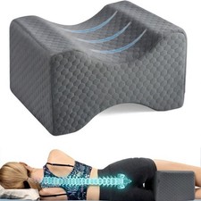 Memory Foam Knee Pillow, Knee Pillow for Side Sleepers, Leg Pillows for Sleeping