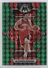 2022-23 Panini Mosaic Green Mosaic Prizm Alperen Sengun #41 d4y