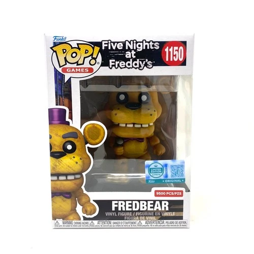 Funko POP! Games FNAF Fredbear LE9500 Entertainment Earth Exclusive - IN HAND