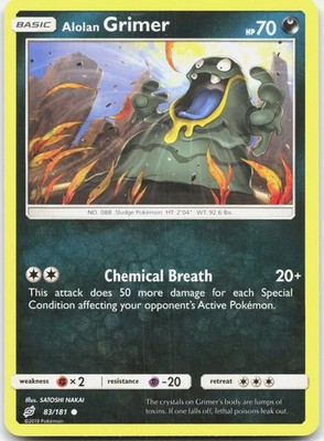 Alolan Grimer Common SM - Team Up 83/181 NM