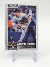 2026 Topps Series 1 Base Wikelman Gonzales RC Chicago White Sox #167