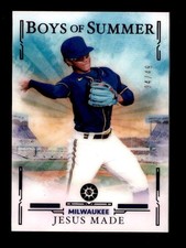 JESUS MADE 2025 PANINI BOYS OF SUMMER #8 PURPLE PARALLEL ROOKIE #04/49 BF9919