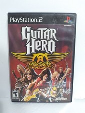 Activision Guitar Hero: Aerosmith - Sony PlayStation 2 PS2 Complete CIB w Manual