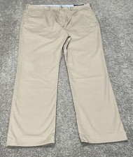 Polo Ralph Lauren Chino Pants Mens 36x32 Classic Fit Stretch Cotton Twill Khaki
