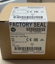 New NIB Allen Bradley 1794-TB2 Series A Flex Terminal Base - Factory Sealed Box