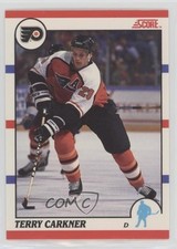 1990-91 Score Bilingual Terry Carkner #47 q7c