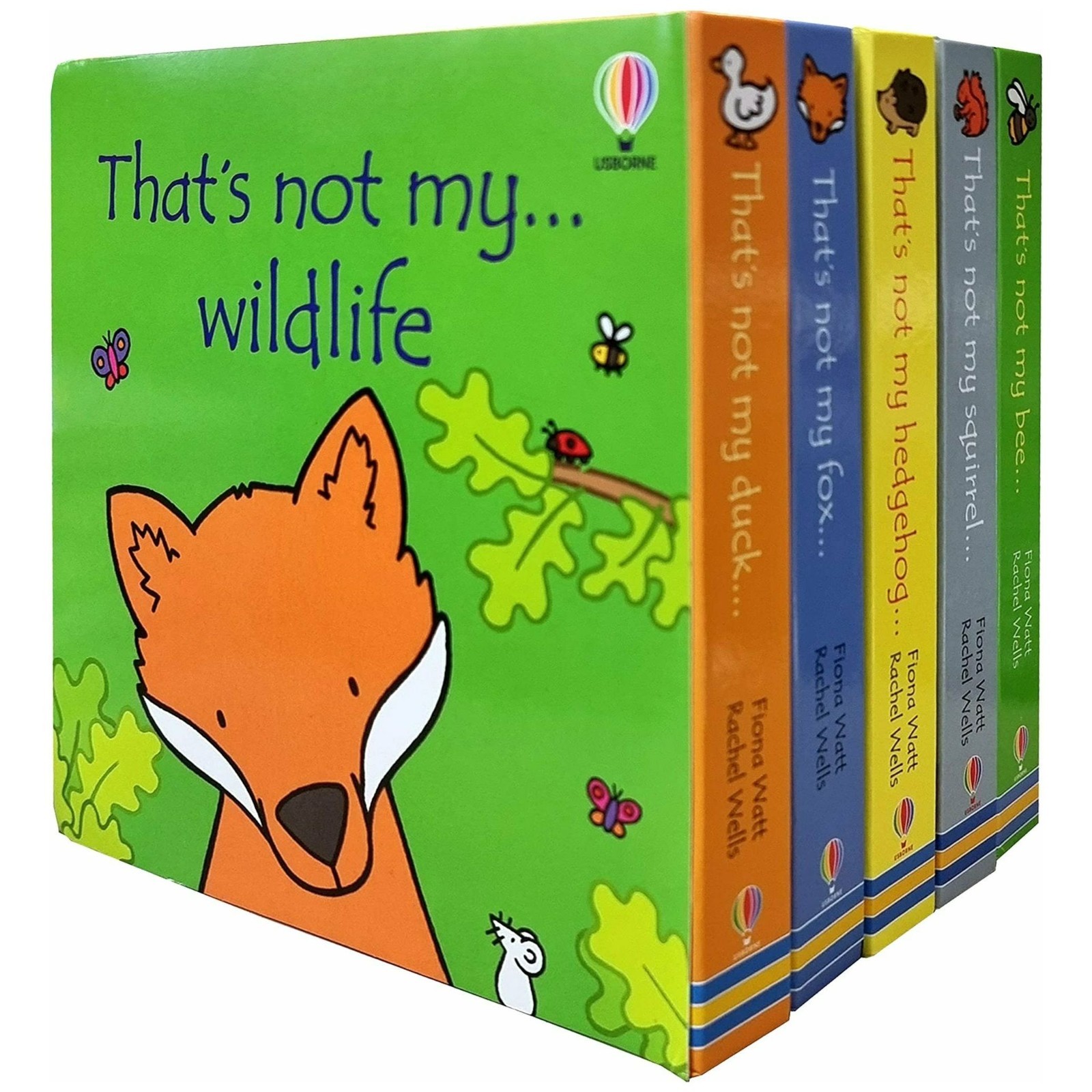 Usborne That’s Not My Wildlife 5 Books Collection Set – Fox, Squirrel, Bee, Duck