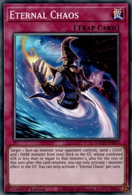 Eternal Chaos - TOCH-EN010 - Super Rare - 1st Edition - Near Mint - Toon Chaos