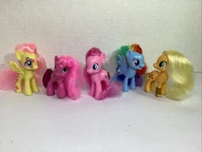 My Little Pony Set Of 5 Brushable 3.5” Figurines HGT1-48