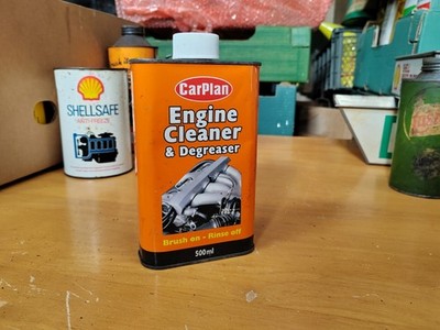 Oldtimer Öldose Carplan Motorentfetter