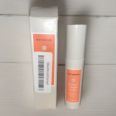 Naturium Vitamin C Complex Face Serum Plus Hyaluronic Acid & Vitamin E 1 fl oz.