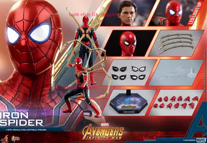 Marvel Avengers Infinity War Iron Spider-Man Collectible Figure