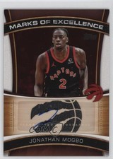 2025-26 Topps Marks of Excellence Jonathan Mogbo #ME-JM Auto 1l2l