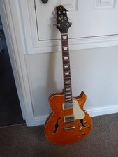 Samick Greg Bennett Royale RL-3 Semi Hollow Electric Guitar Quilted Maple top