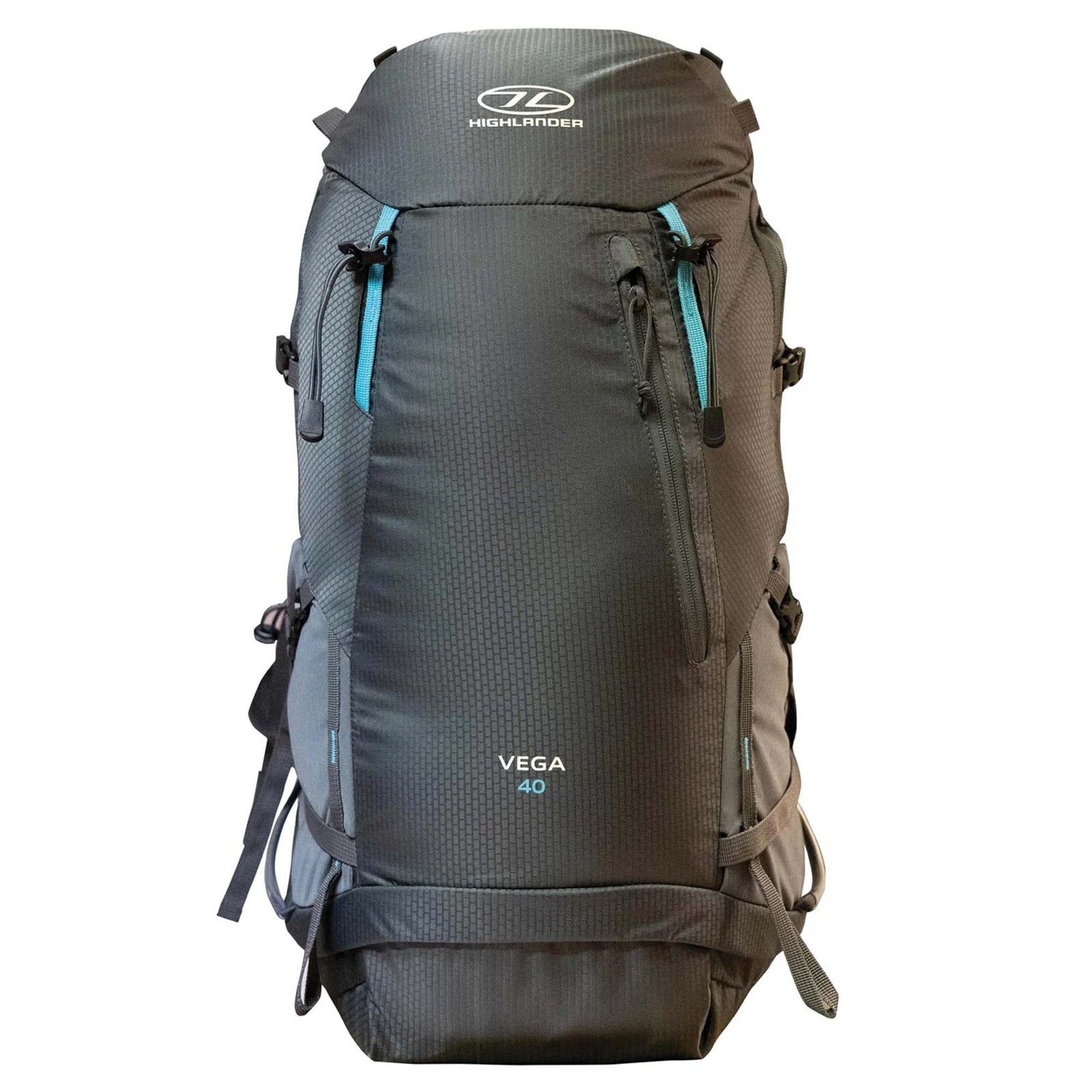 Highlander Womens Vega 40L Rucksack: Graphite
