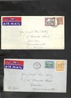 JAMAICA-1930 ISH-COVERS-LOT OF 6-CANCELS!!-FRANKING!!-F-VF-#1 — photo 2